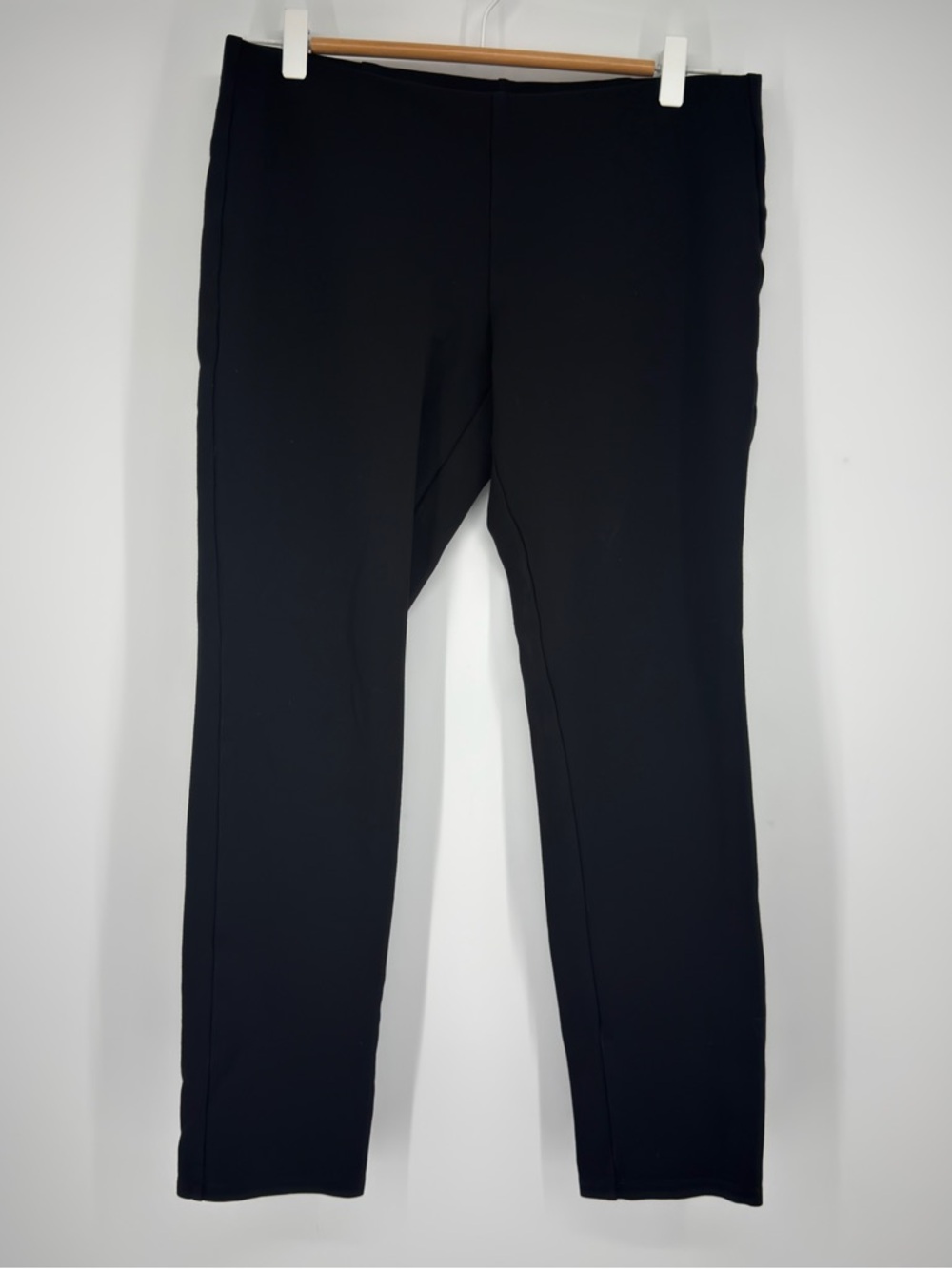 Eileen Fisher Black Stretch Dress Pants Medium‎ Petite